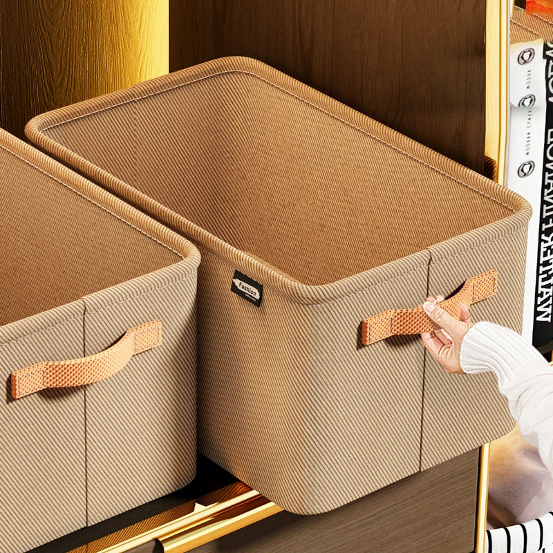 Premium Fabric Foldable Clothes Organizer – Buy 1 Get 3!