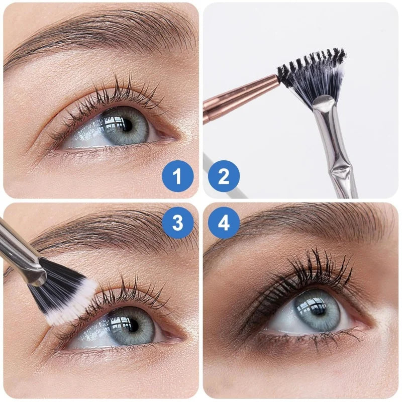 Angled Folding Lash Brush (Buy 1, Get 3)