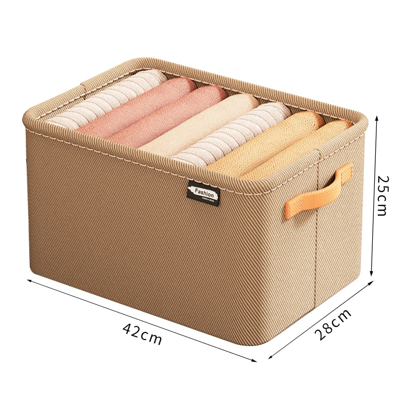 Premium Fabric Foldable Clothes Organizer – Buy 1 Get 3!