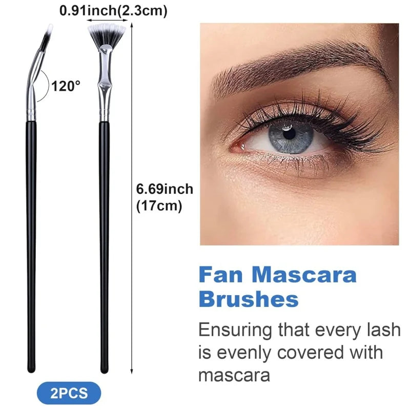 Angled Folding Lash Brush (Buy 1, Get 3)
