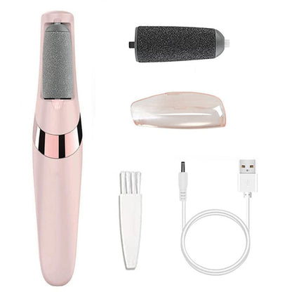 Removedor de Callos y Grietas Eléctrico Recargable + (CABLE USB DE REGALO)