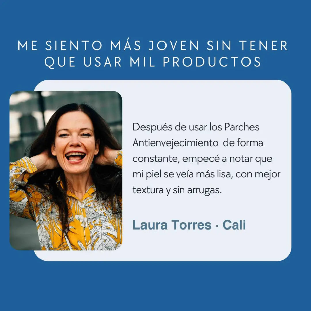 ¡PRODUCTO IMPORTADO 🇺🇲! PARCHES ANTIENVEJECIMIENTO | NAD+
