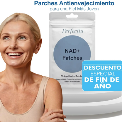 ¡PRODUCTO IMPORTADO 🇺🇲! PARCHES ANTIENVEJECIMIENTO | NAD+