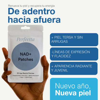 ¡PRODUCTO IMPORTADO 🇺🇲! PARCHES ANTIENVEJECIMIENTO | NAD+