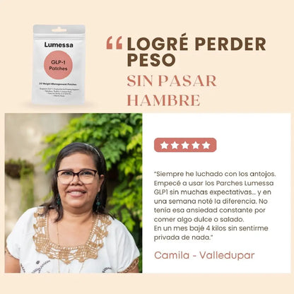 Parches Lumessa con GLP-1 – ¡Comprá 1 y Llevate 5!