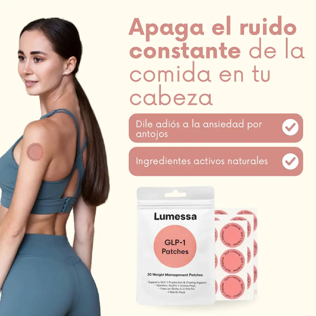 Parches Lumessa con GLP-1 – ¡Comprá 1 y Llevate 5!
