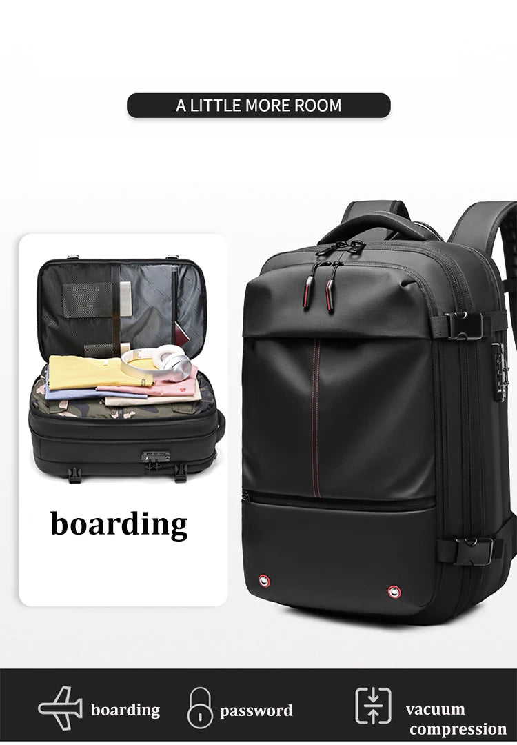 Vacuum Compression Backpack - More Space, Less Volume [FREE SHIPPING]
