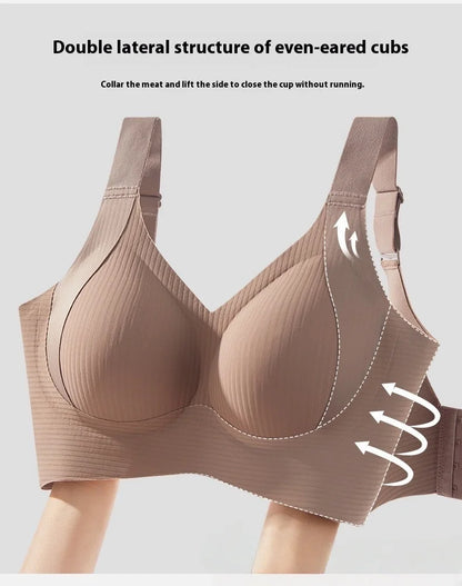 🔥Buy 1 Get 3 Packs - Women's Ribbed Push Up Adjustable Wireless Bra