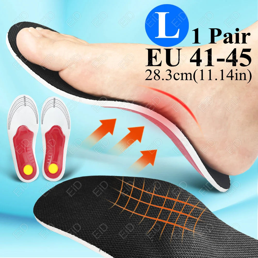 Premium Orthotic Gel Insoles Orthopedic Flat Foot Health Sole Pad For Shoes Insert Arch Support Pad For Plantar fasciitis Unisex
