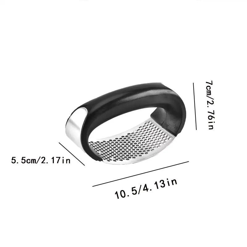 Stainless Steel Garlic Crusher