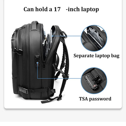 Vacuum Compression Backpack - More Space, Less Volume [FREE SHIPPING]