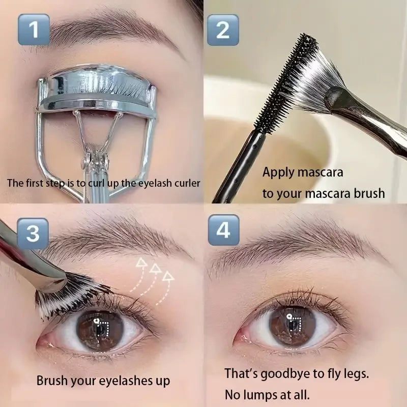 Angled Folding Lash Brush (Buy 1, Get 3)