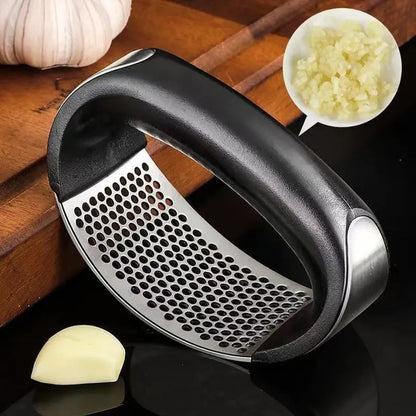 Stainless Steel Garlic Crusher